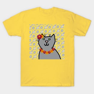 Marigold the Floral Cat T-Shirt